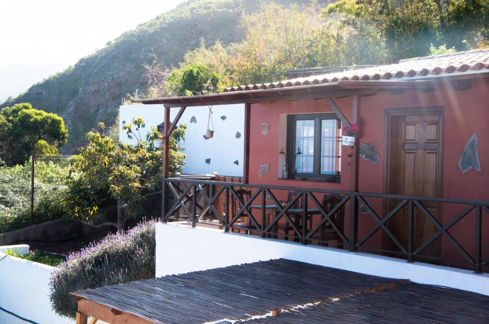 CASAS EN FINCA ECOLÓGICA EL BICLEN, NATURALEZA, CALMA Y VISTAS al MAR, Icod el Alto Habitación foto